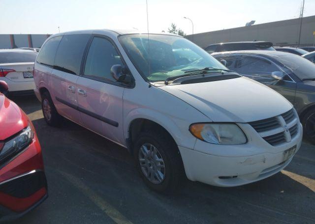 2007 DODGE GRAND CARAVAN SE