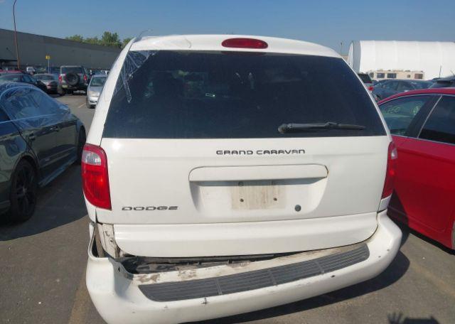 2007 DODGE GRAND CARAVAN SE