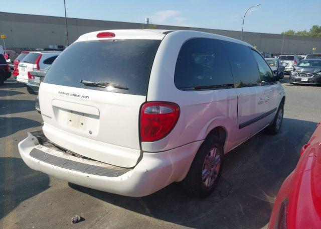 2007 DODGE GRAND CARAVAN SE