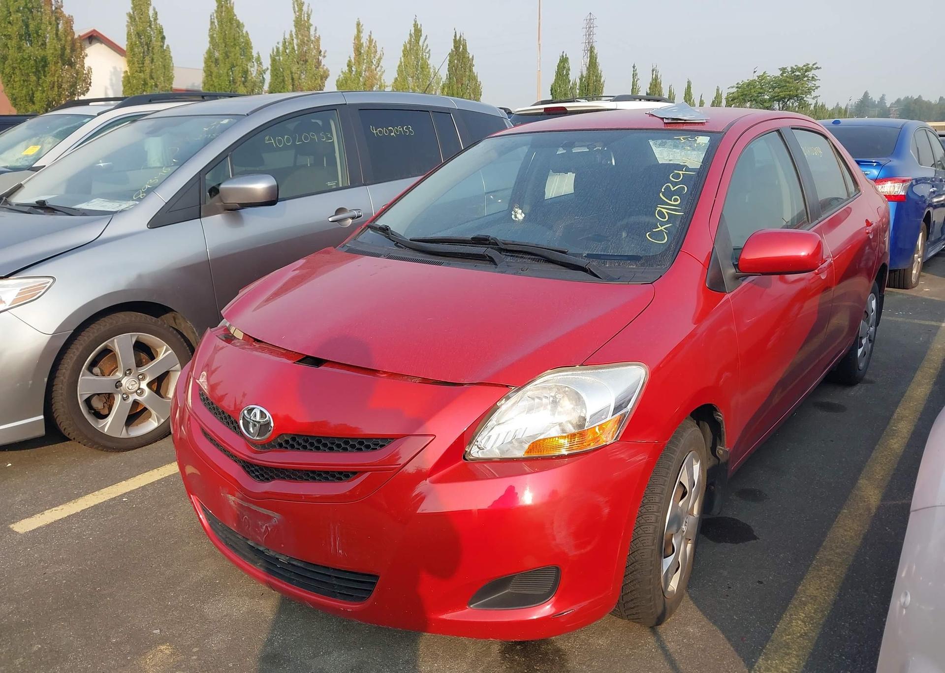 2008 TOYOTA YARIS