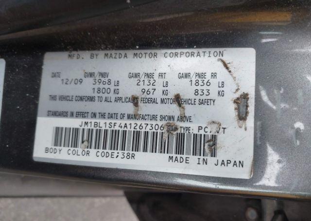 2010 MAZDA 3 I
