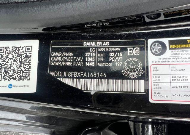 2015 MERCEDES-BENZ S 550 4MATIC