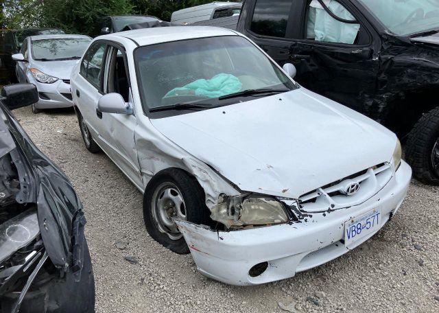 2002 HYUNDAI ACCENT GL