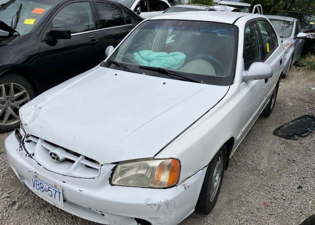 2002 HYUNDAI ACCENT GL