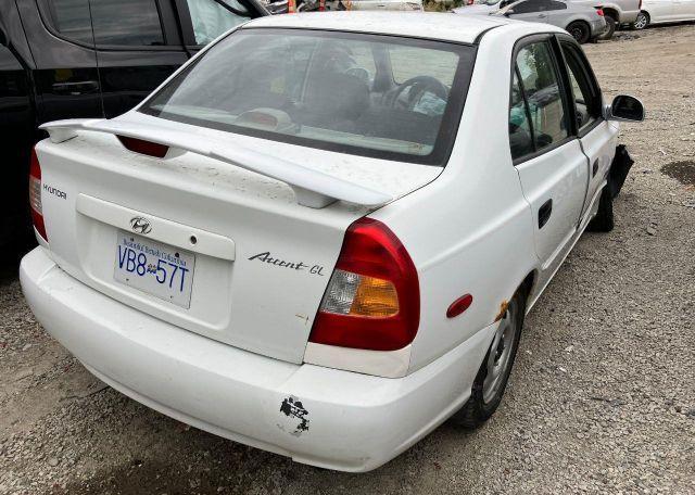 2002 HYUNDAI ACCENT GL