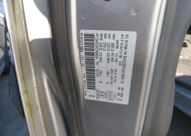 2007 DODGE CARAVAN SE