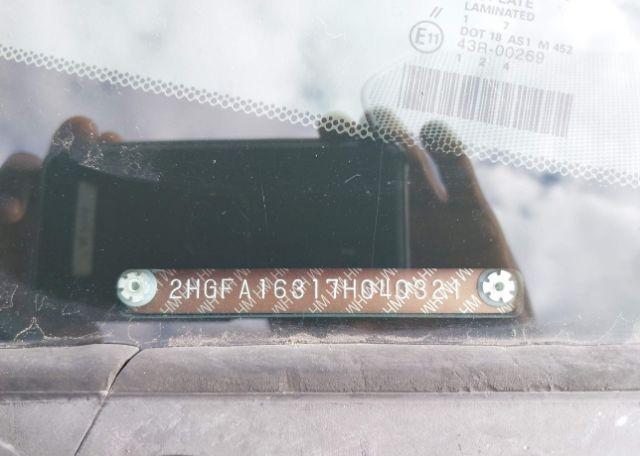 2007 HONDA CIVIC