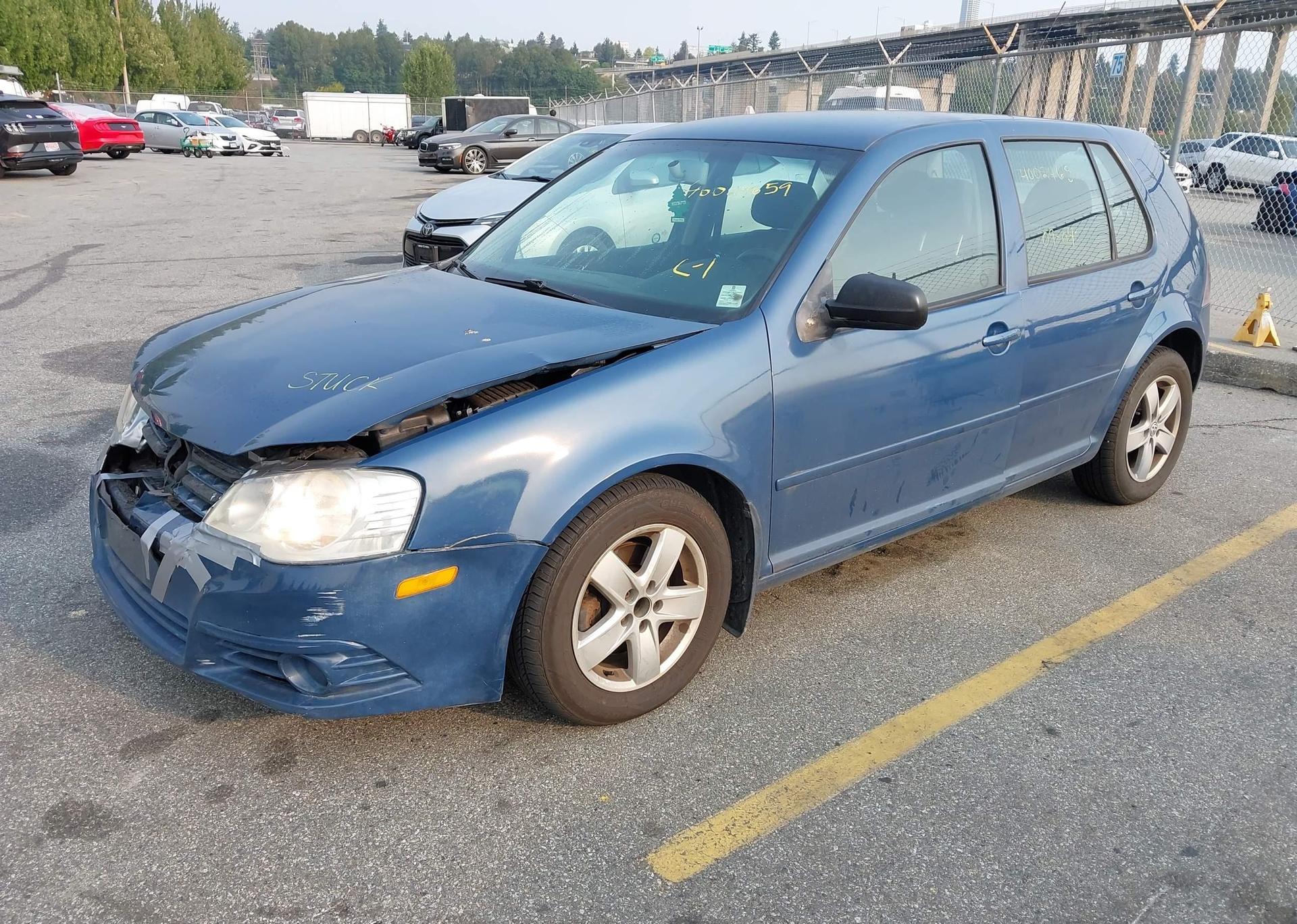 2008 VOLKSWAGEN GOLF