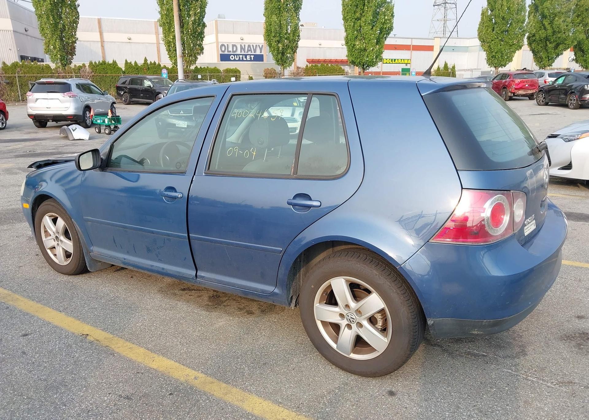 2008 VOLKSWAGEN GOLF