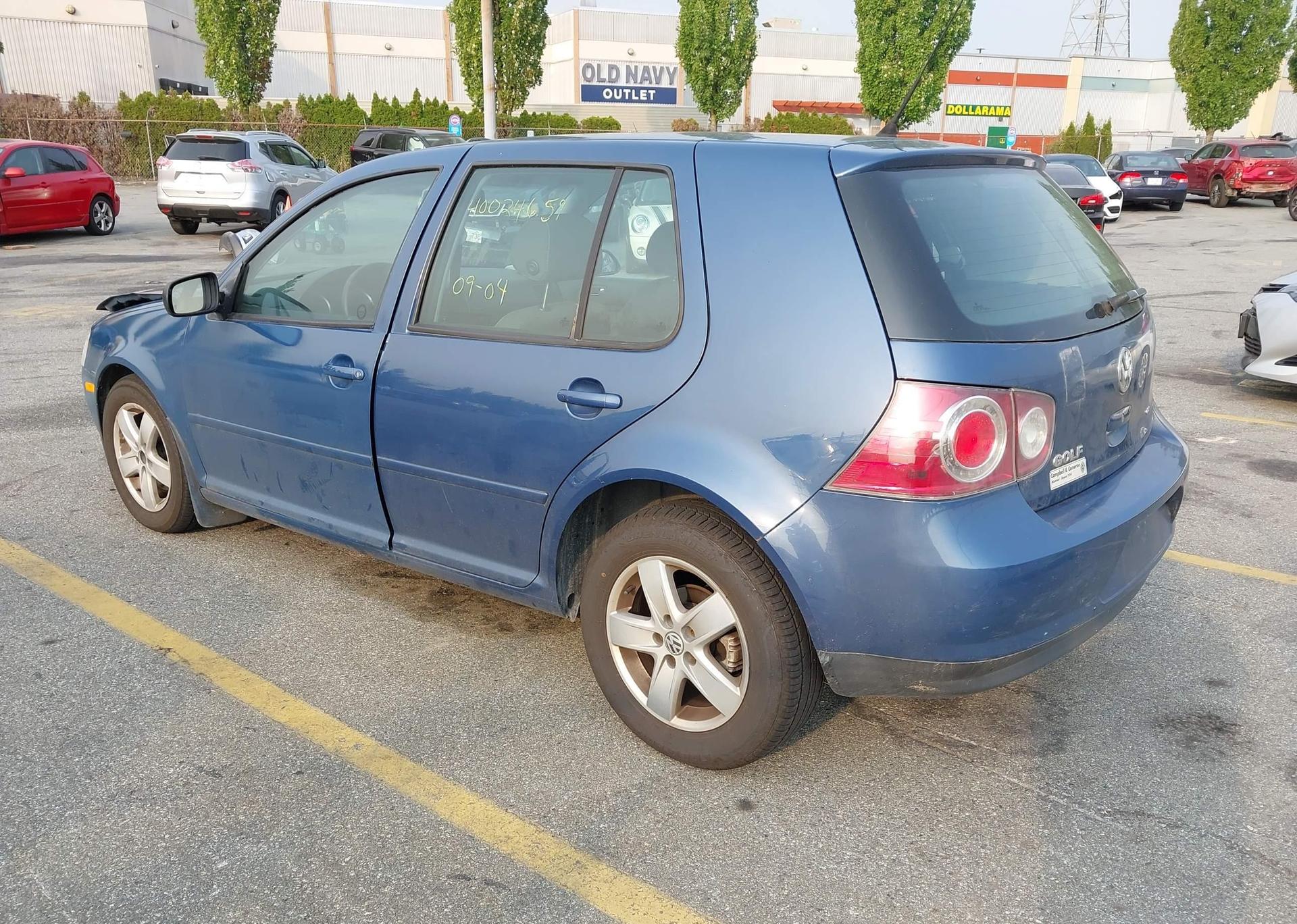 2008 VOLKSWAGEN GOLF