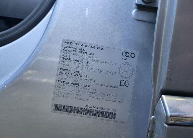 2015 AUDI Q5