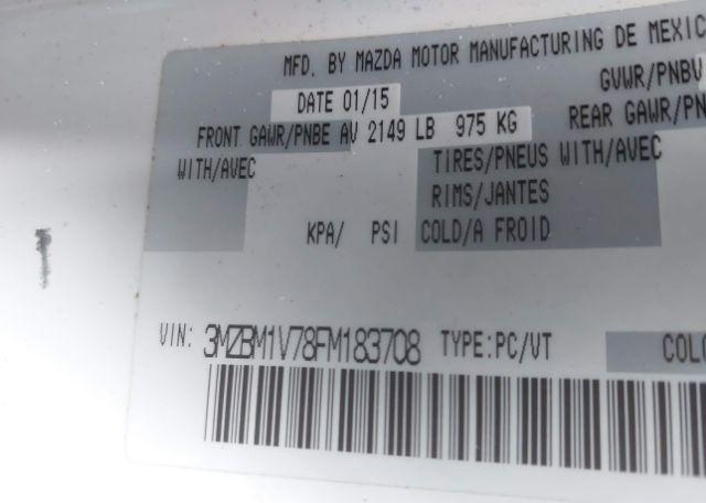 2015 MAZDA 3 TOURING