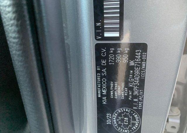2024 KIA FORTE