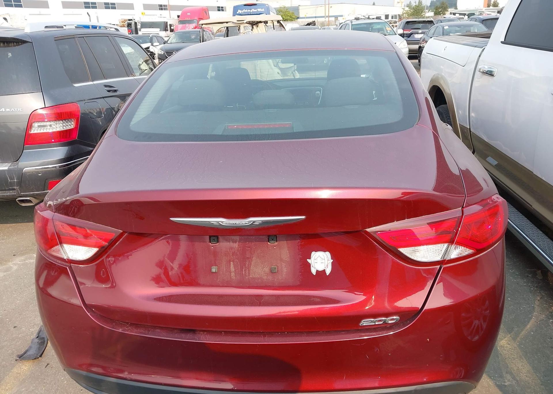 2016 CHRYSLER 200