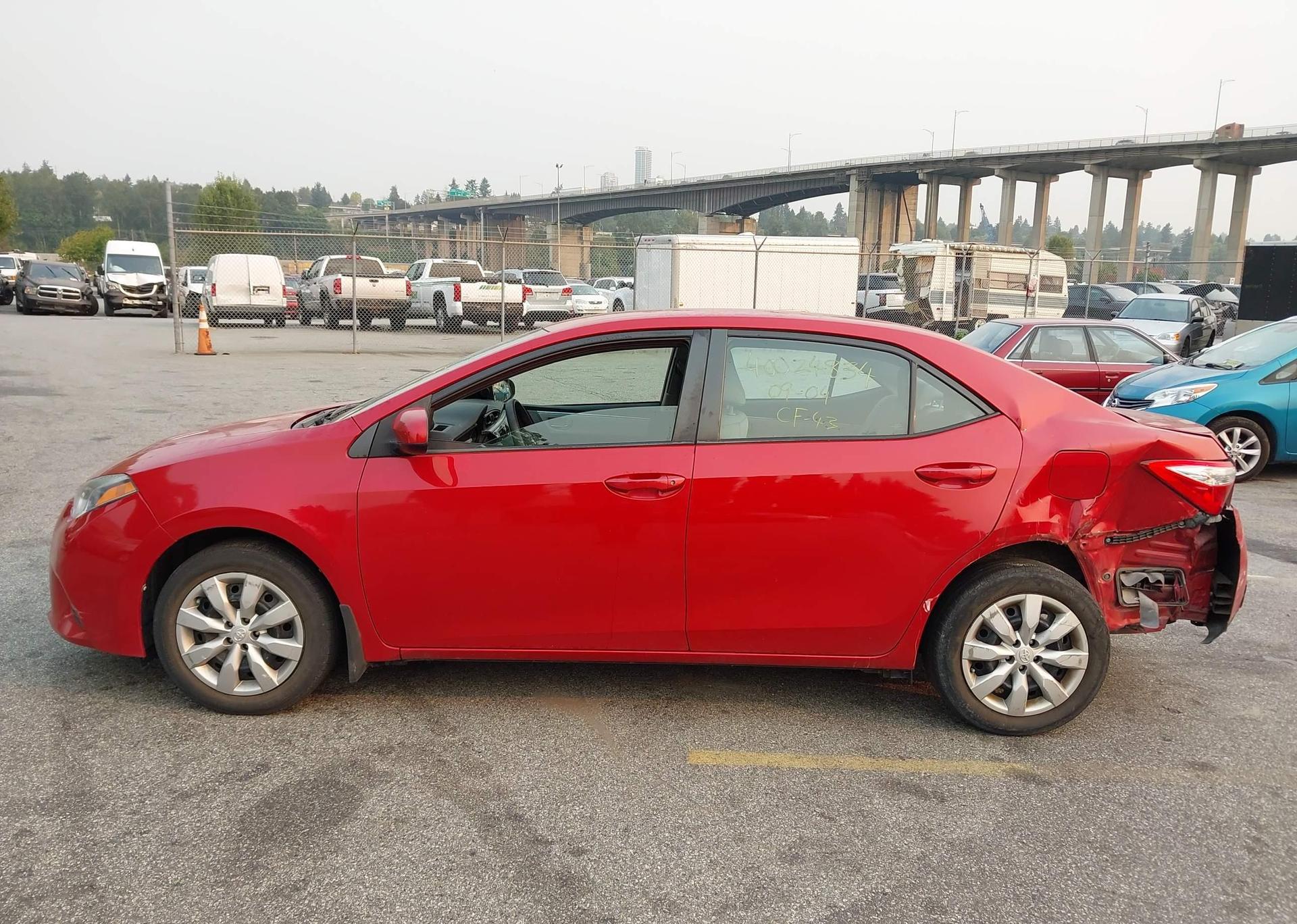 2016 TOYOTA COROLLA L