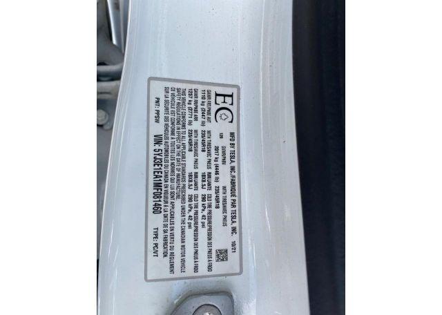 2021 TESLA MODEL 3
