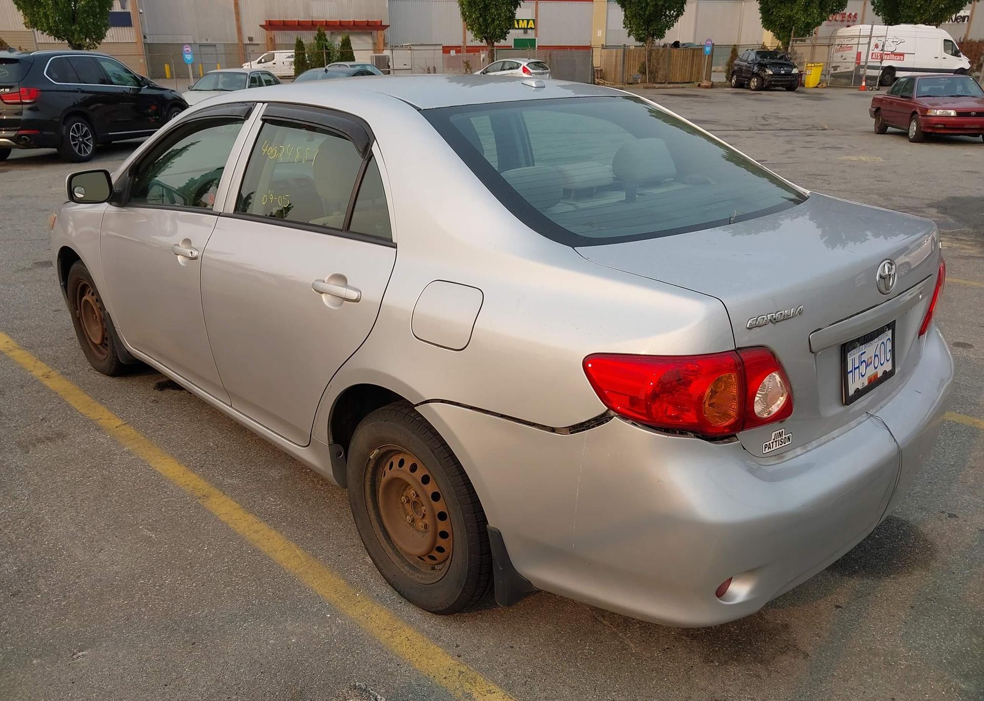 2009 TOYOTA COROLLA S