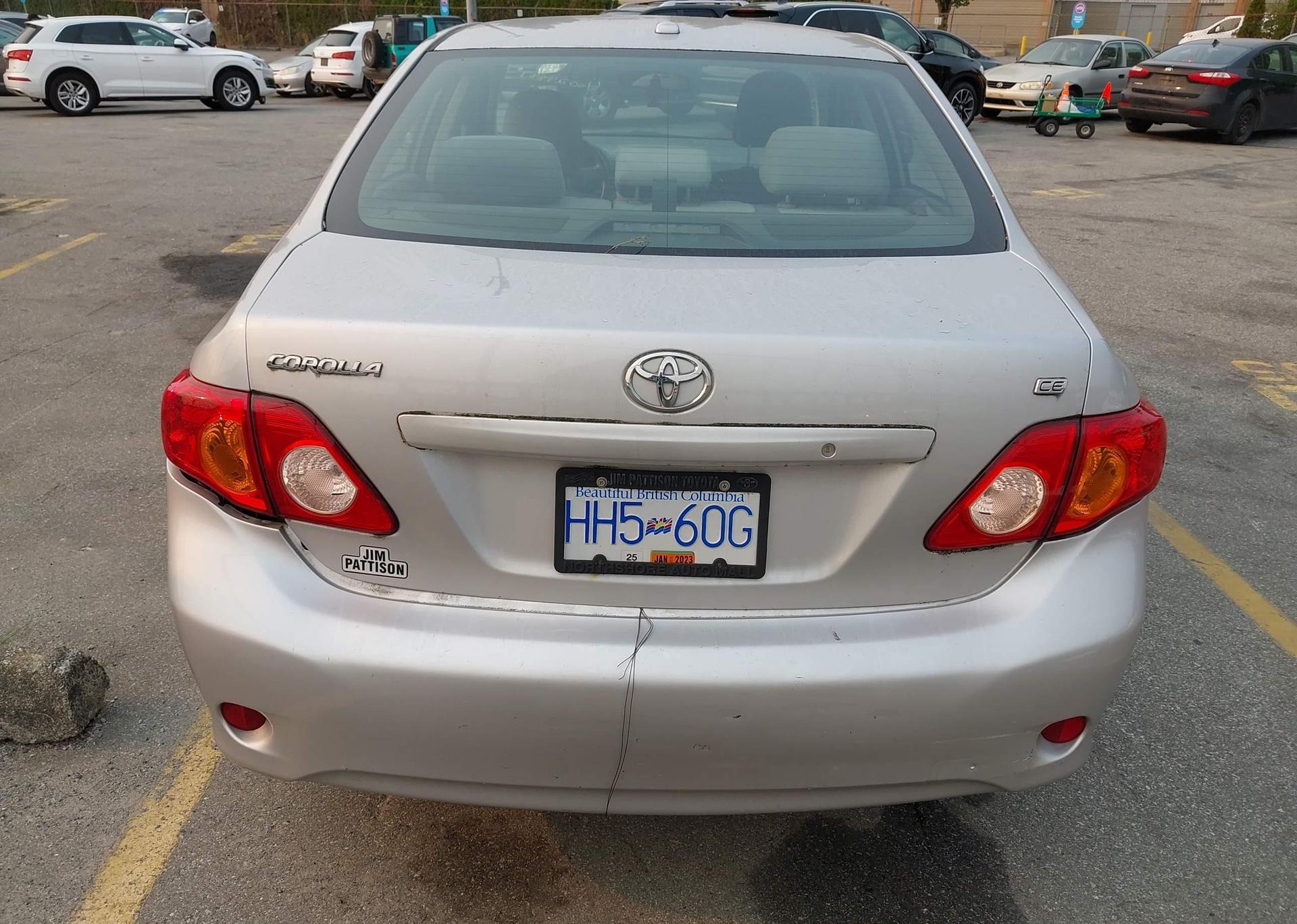 2009 TOYOTA COROLLA S