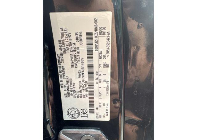 2015 FORD ESCAPE TITANIUM