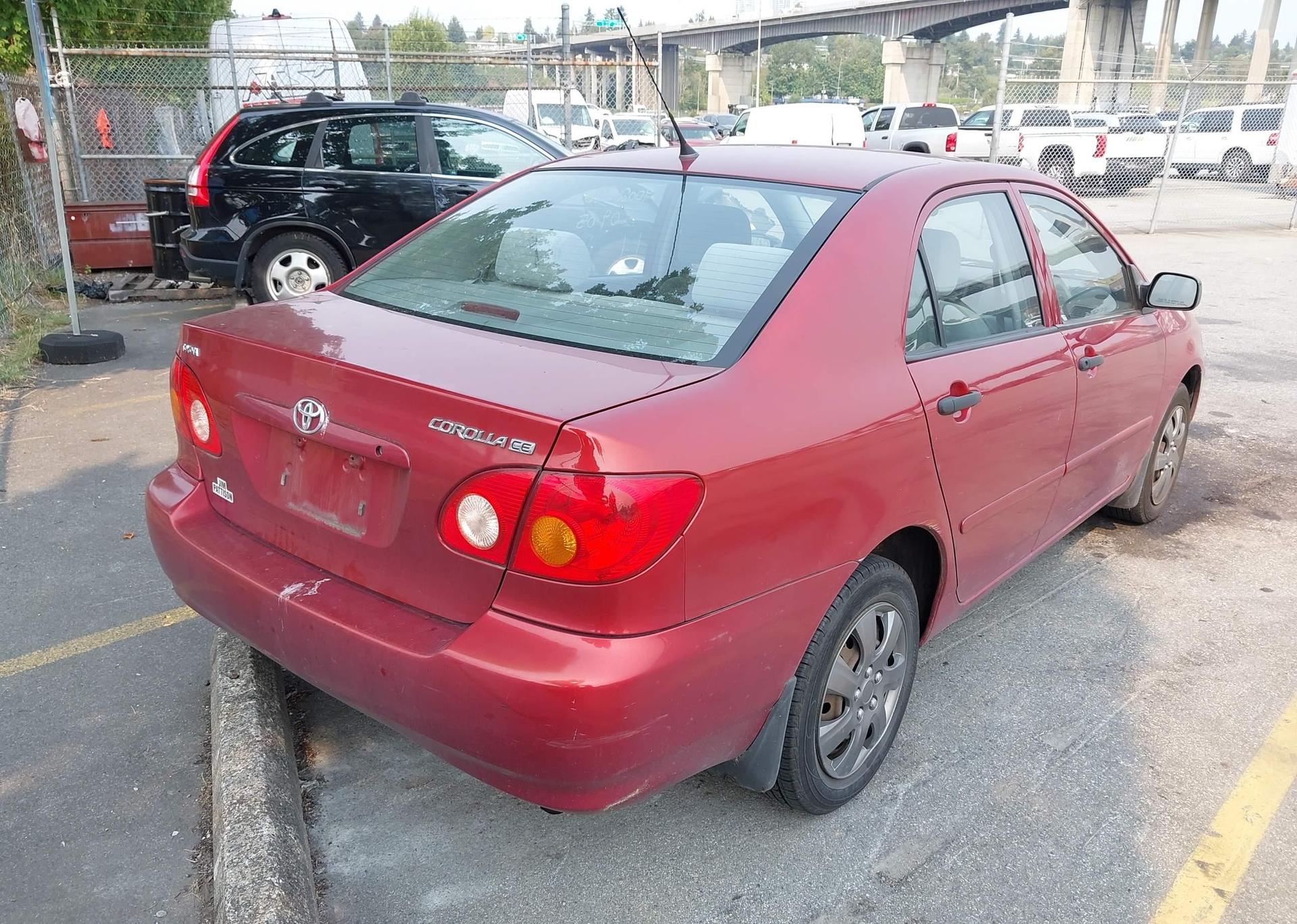 2004 TOYOTA COROLLA CE