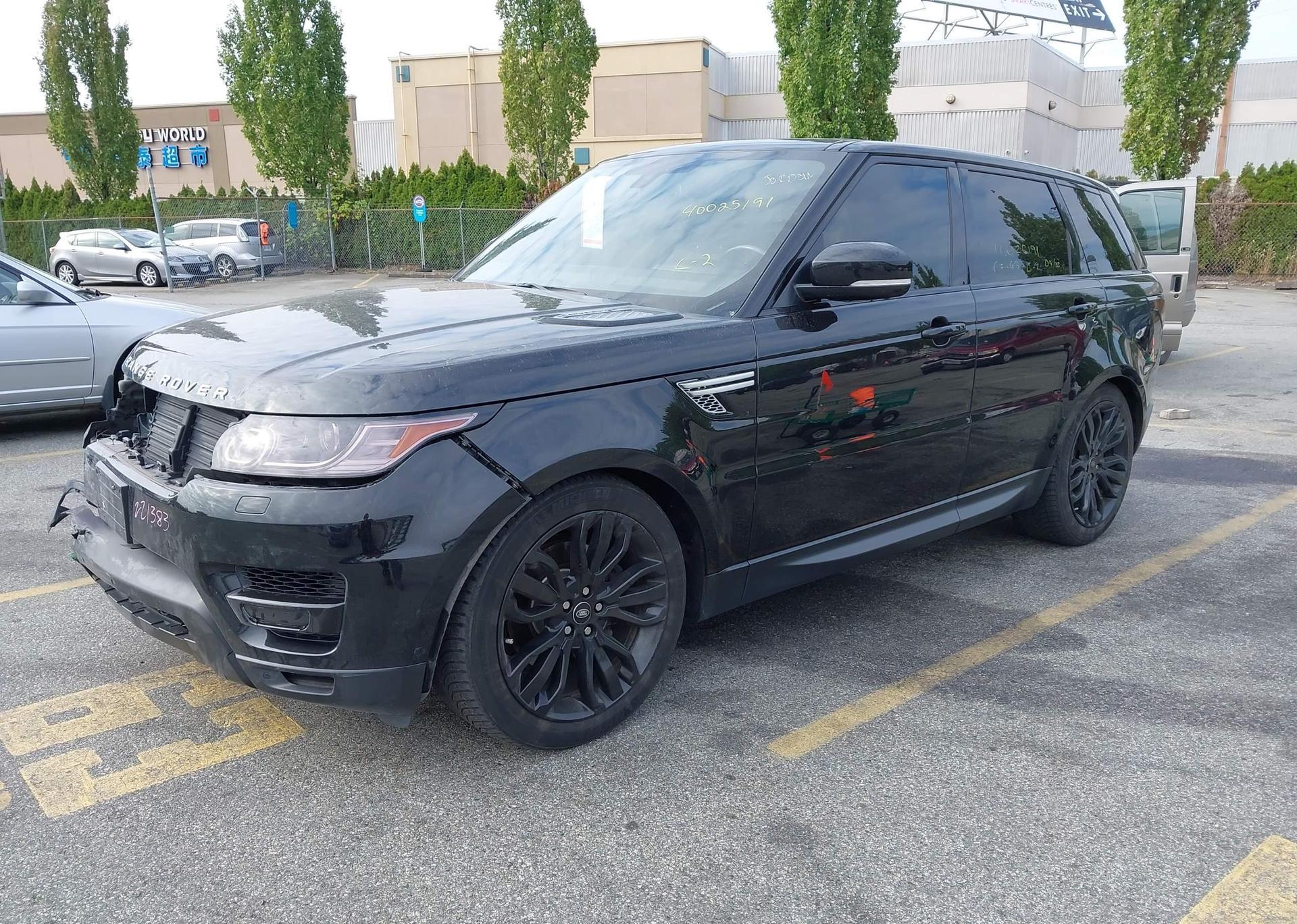 2016 LAND ROVER RANGE ROVER SPORT HSE