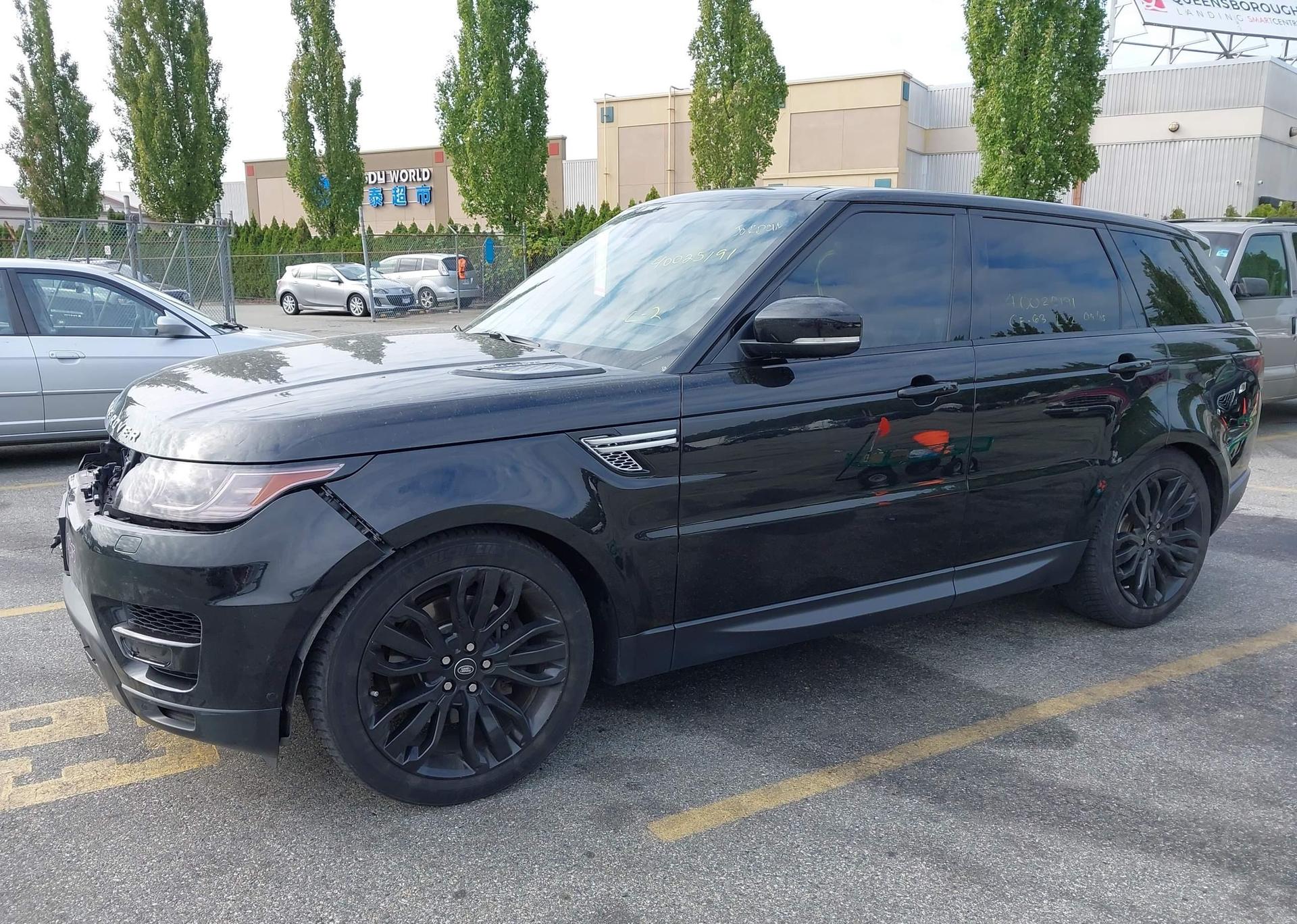 2016 LAND ROVER RANGE ROVER SPORT HSE