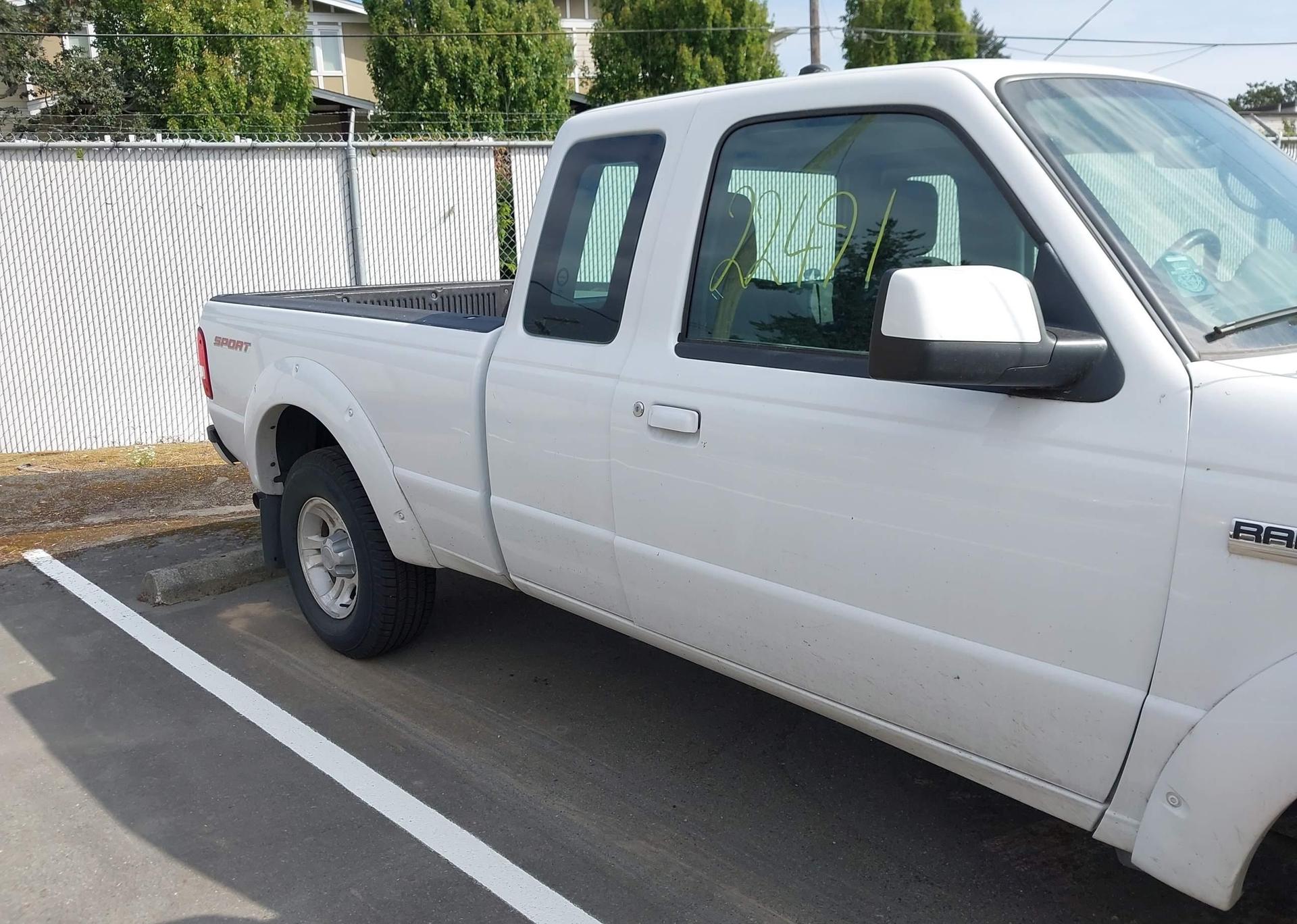 2010 FORD RANGER SUPER CAB