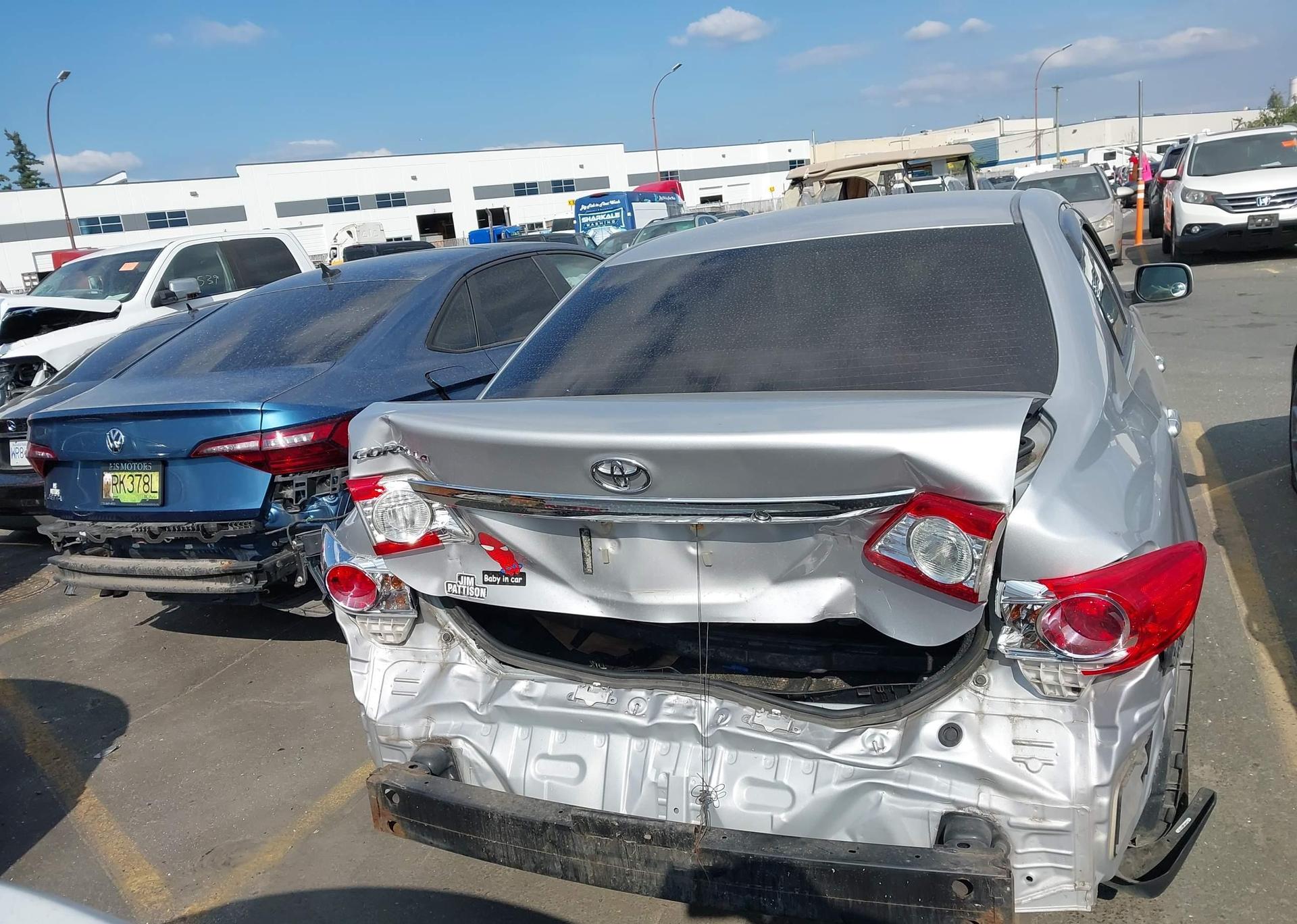 2012 TOYOTA COROLLA S