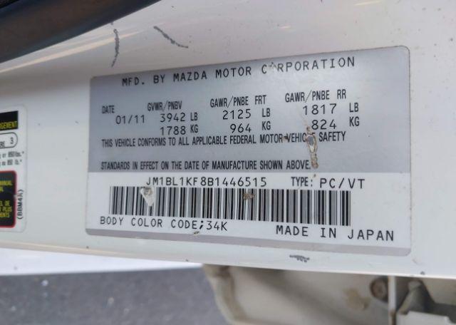 2011 MAZDA 3 I