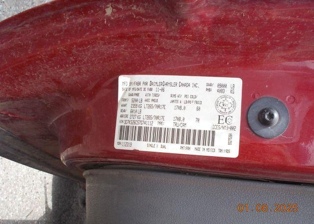 2007 DODGE RAM 2500 ST