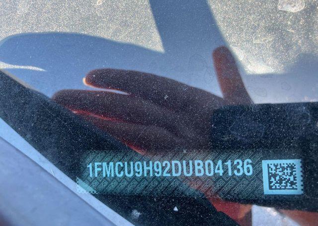 2013 FORD ESCAPE SEL