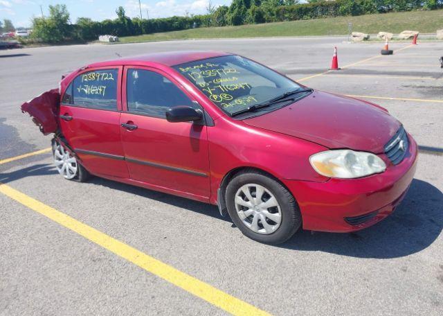 2003 TOYOTA COROLLA
