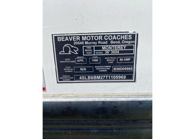 1996 BEAVER MONTEREY