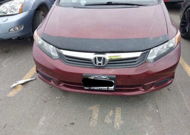 2012 HONDA CIVIC EX