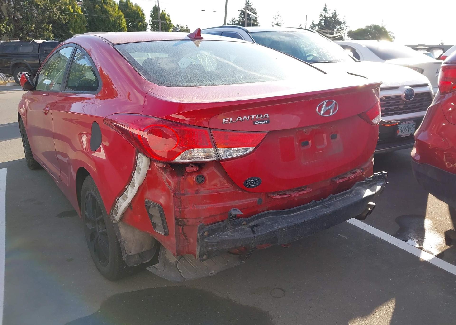 2013 HYUNDAI ELANTRA COUPE GS