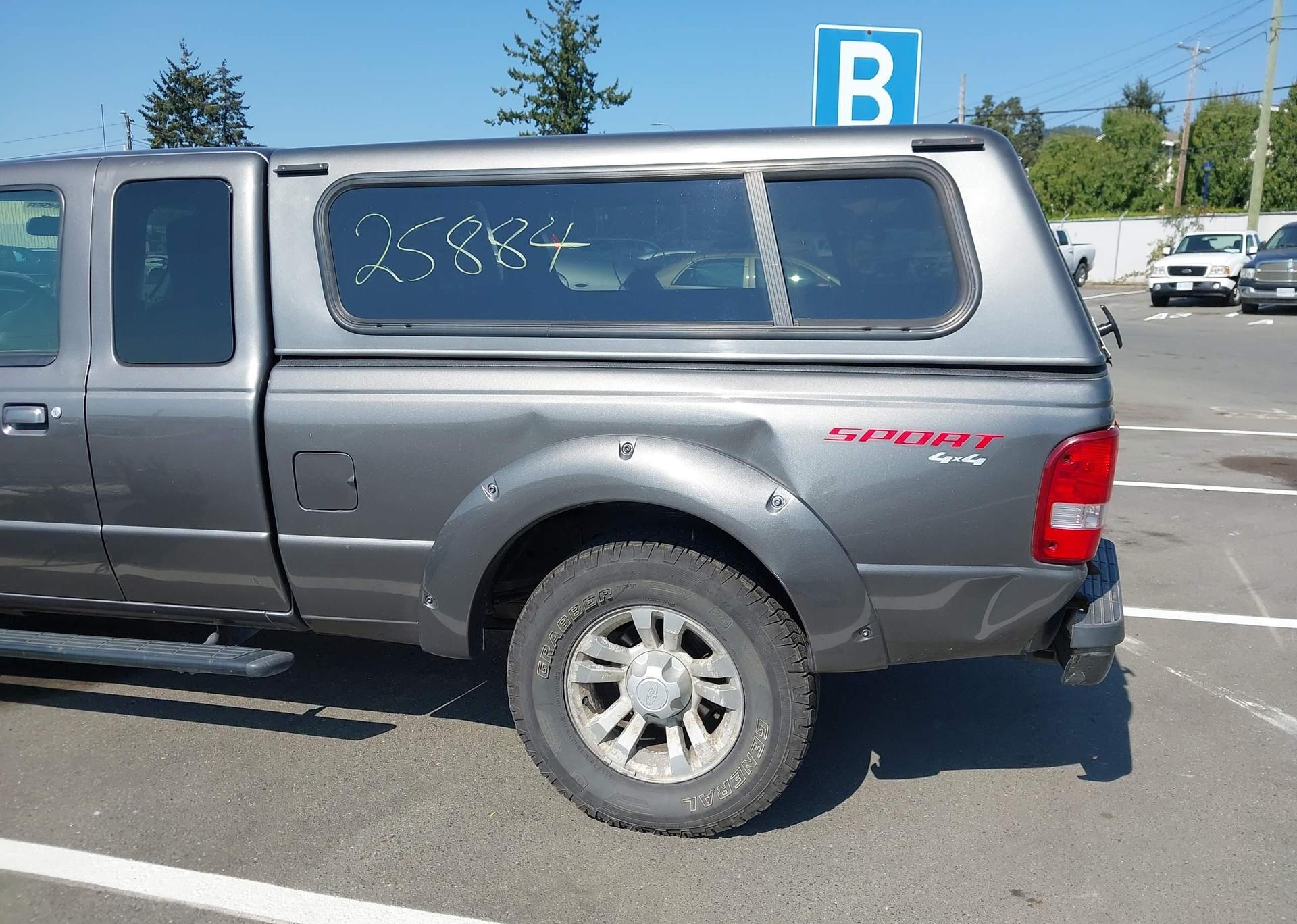 2010 FORD RANGER SUPER CAB