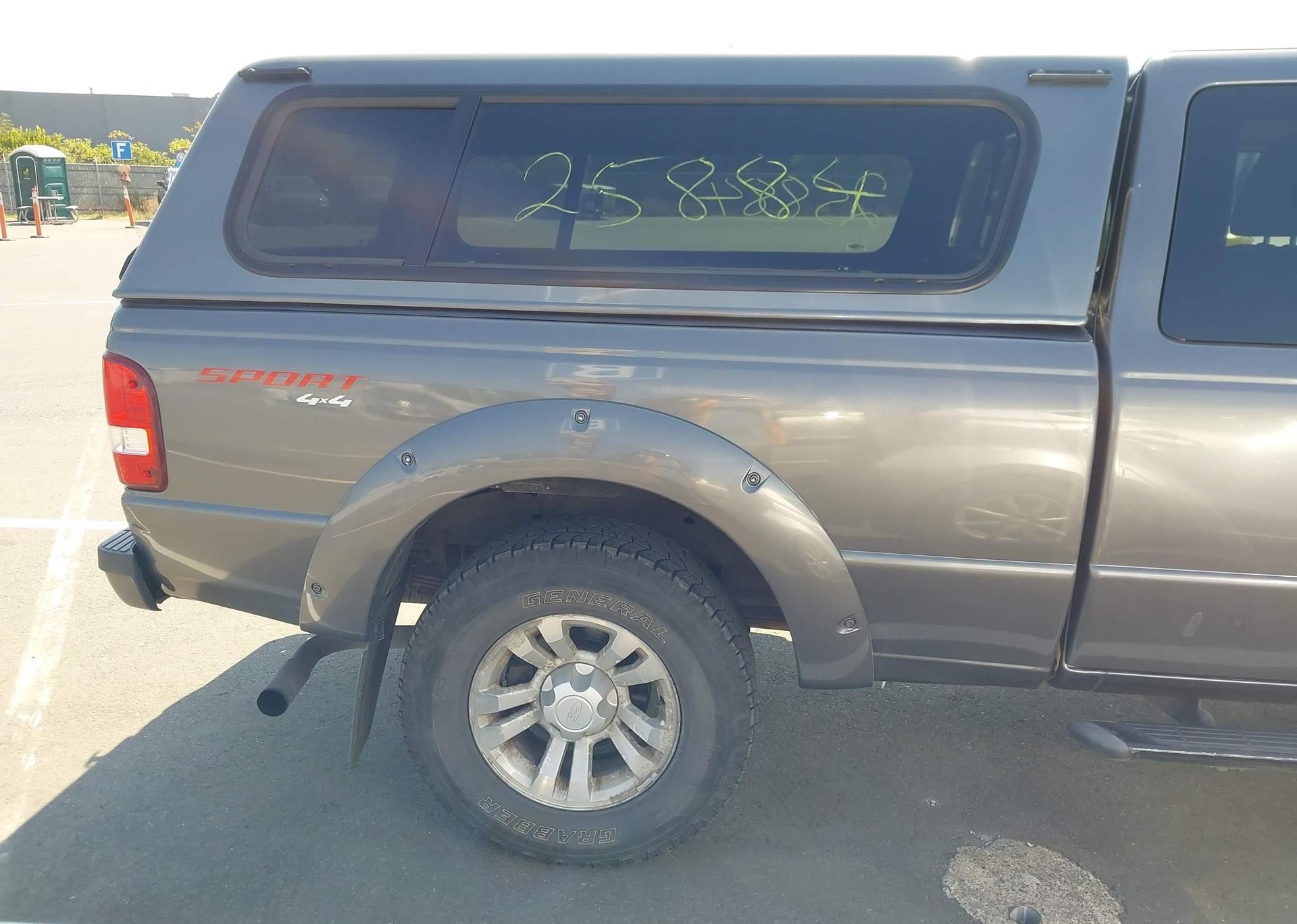 2010 FORD RANGER SUPER CAB
