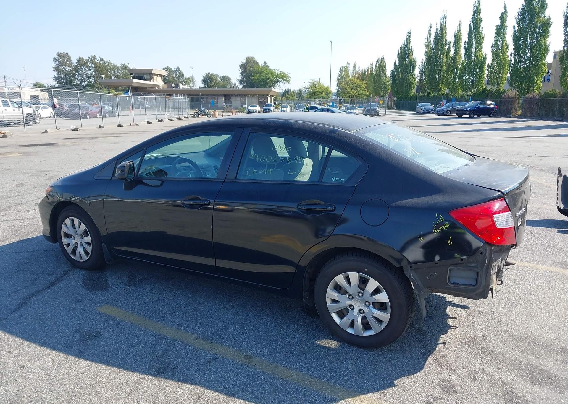 2012 HONDA CIVIC