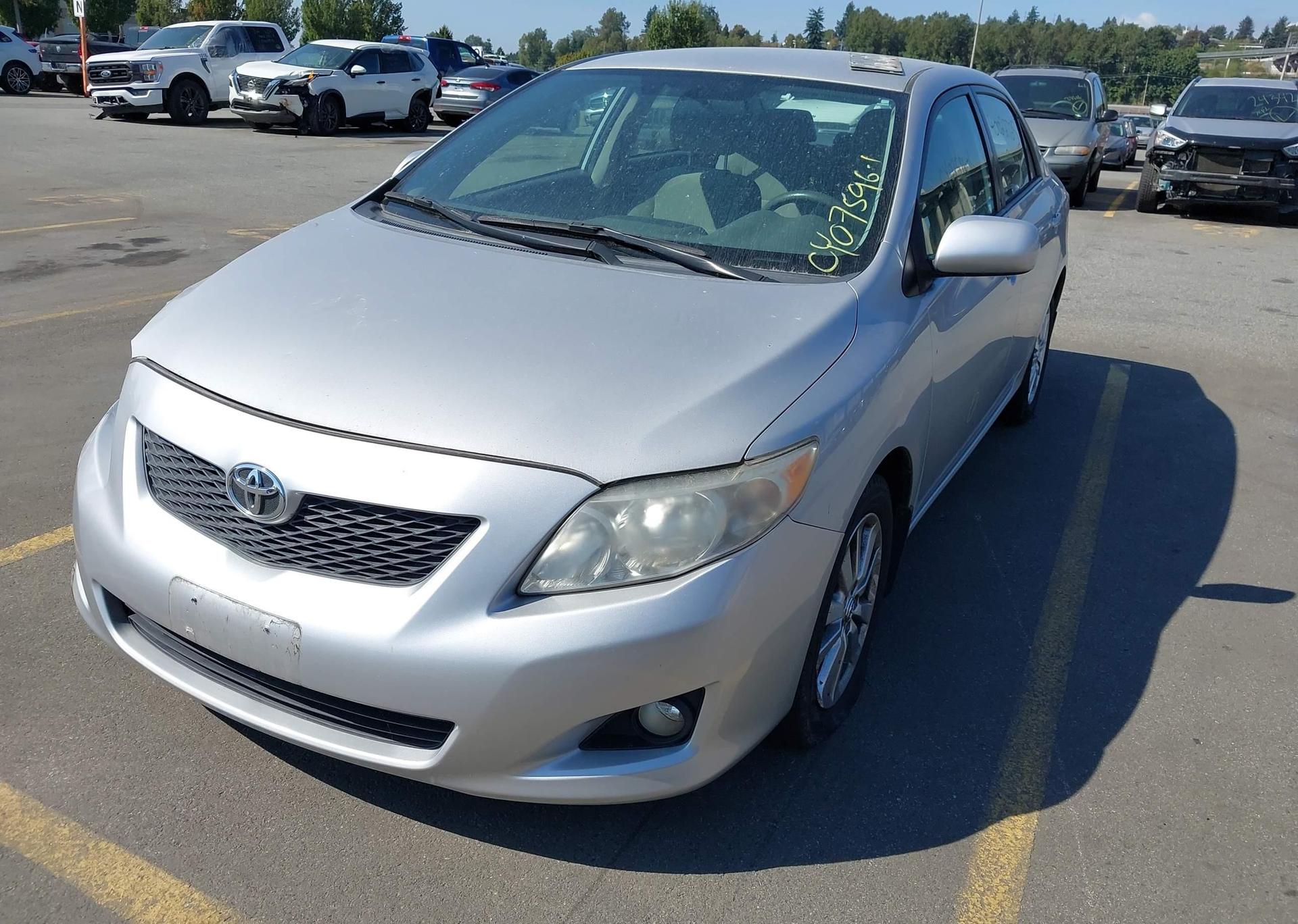 2009 TOYOTA COROLLA S