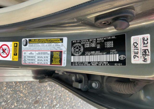 2013 TOYOTA CAMRY