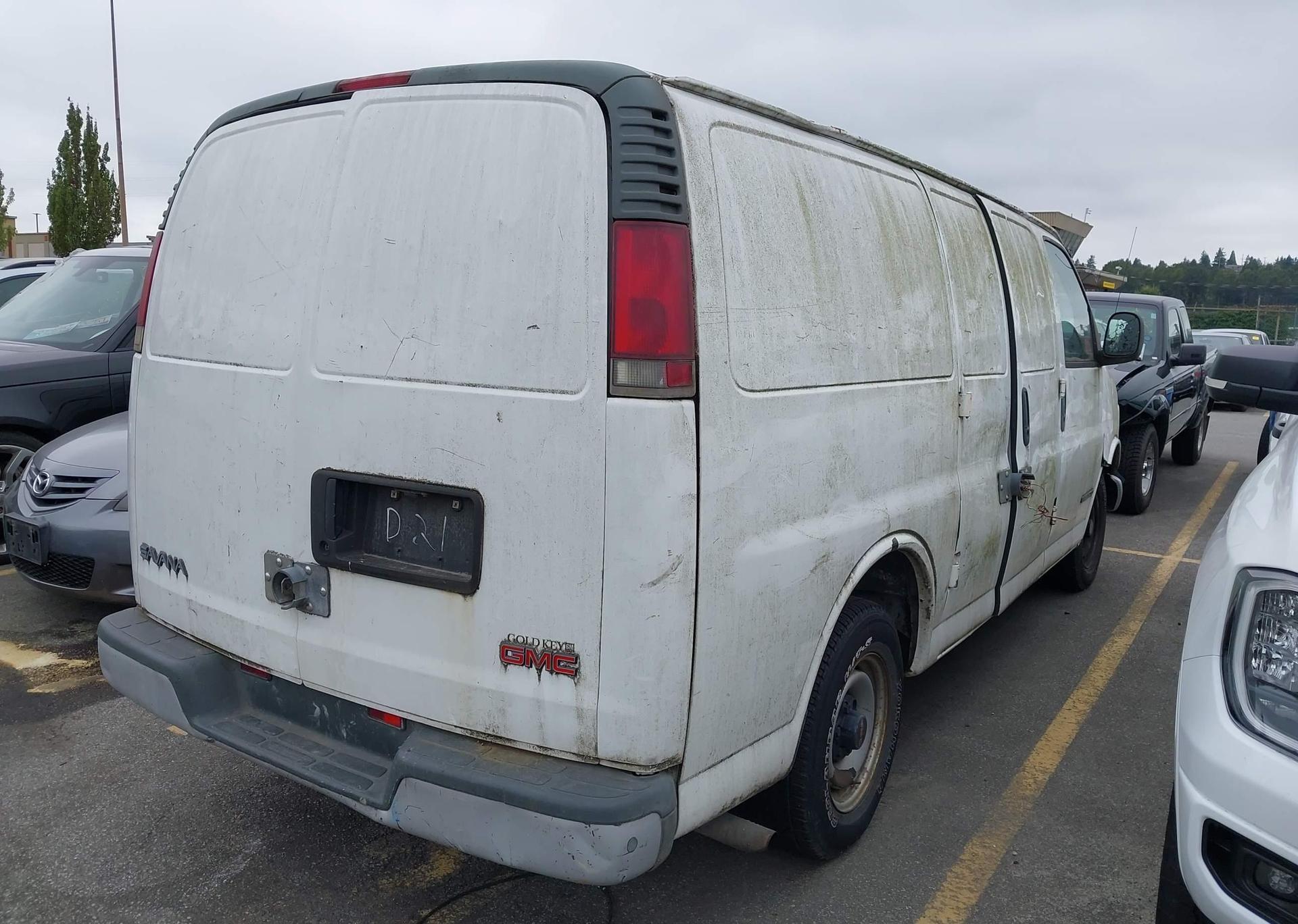 2001 GMC SAVANA G2500