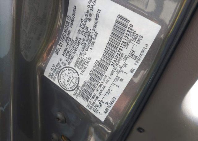 2002 FORD FOCUS ZX5