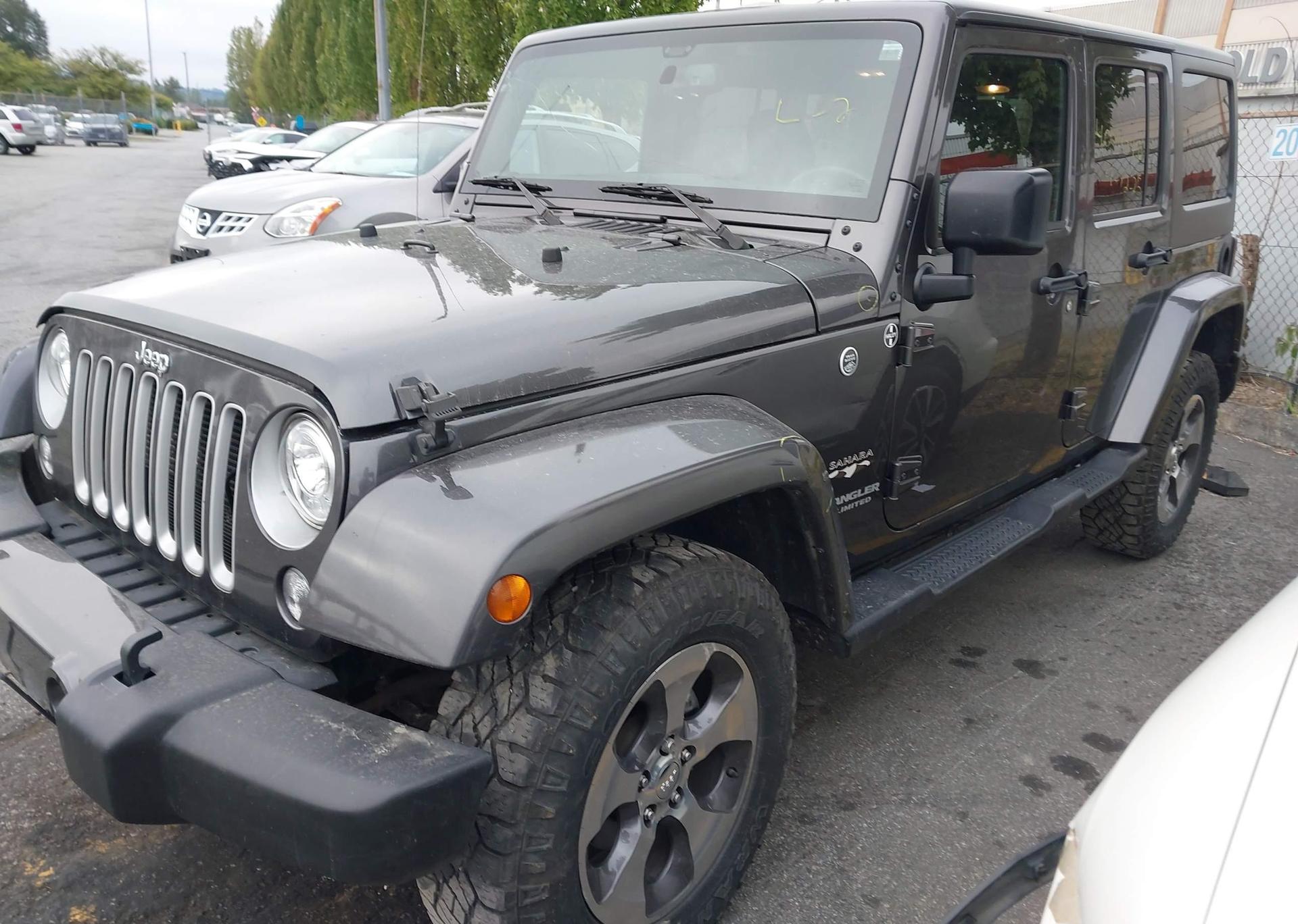2017 JEEP WRANGLER UNLIMITED SAHARA