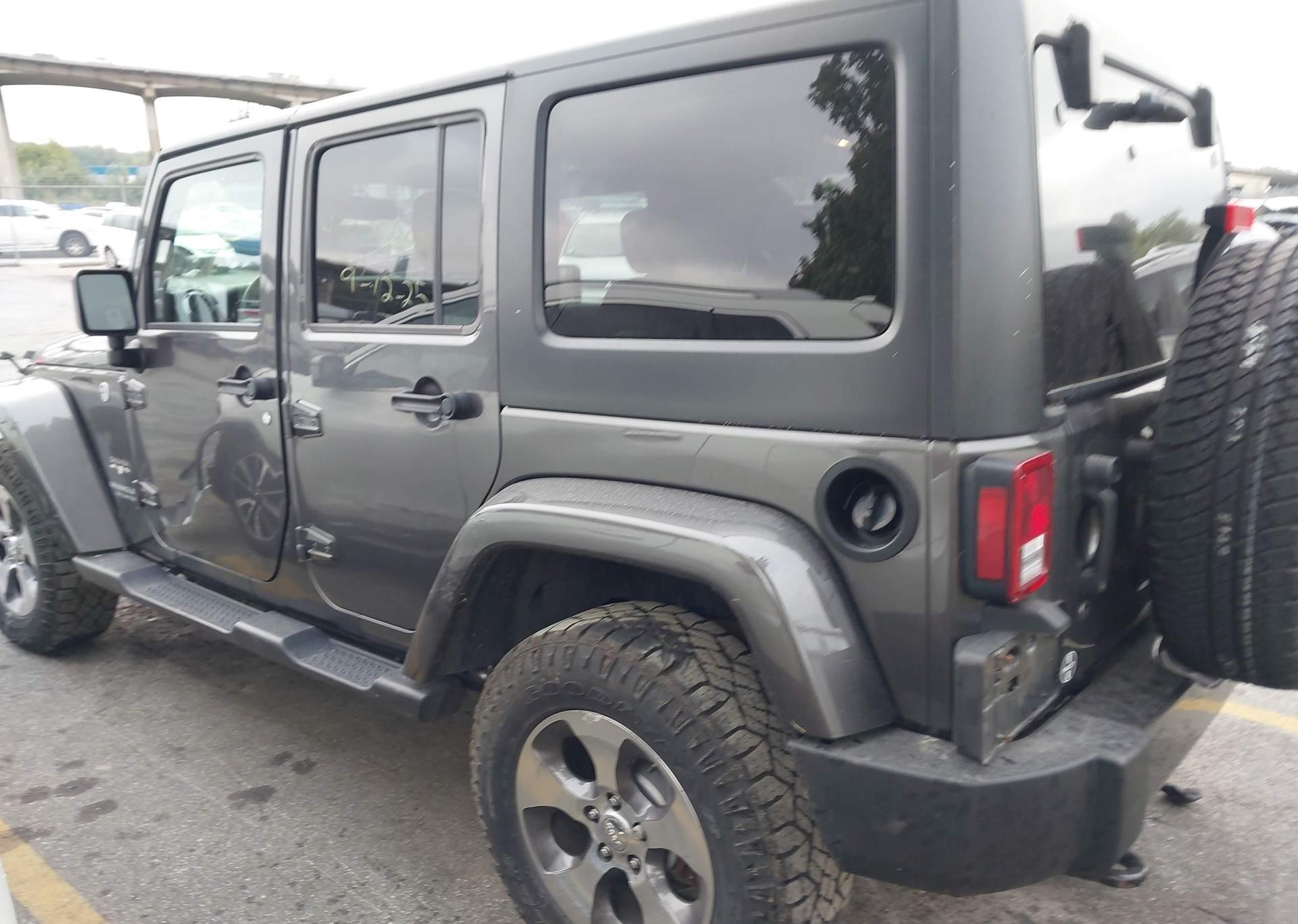 2017 JEEP WRANGLER UNLIMITED SAHARA