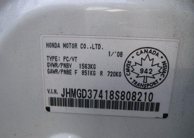 2008 HONDA FIT