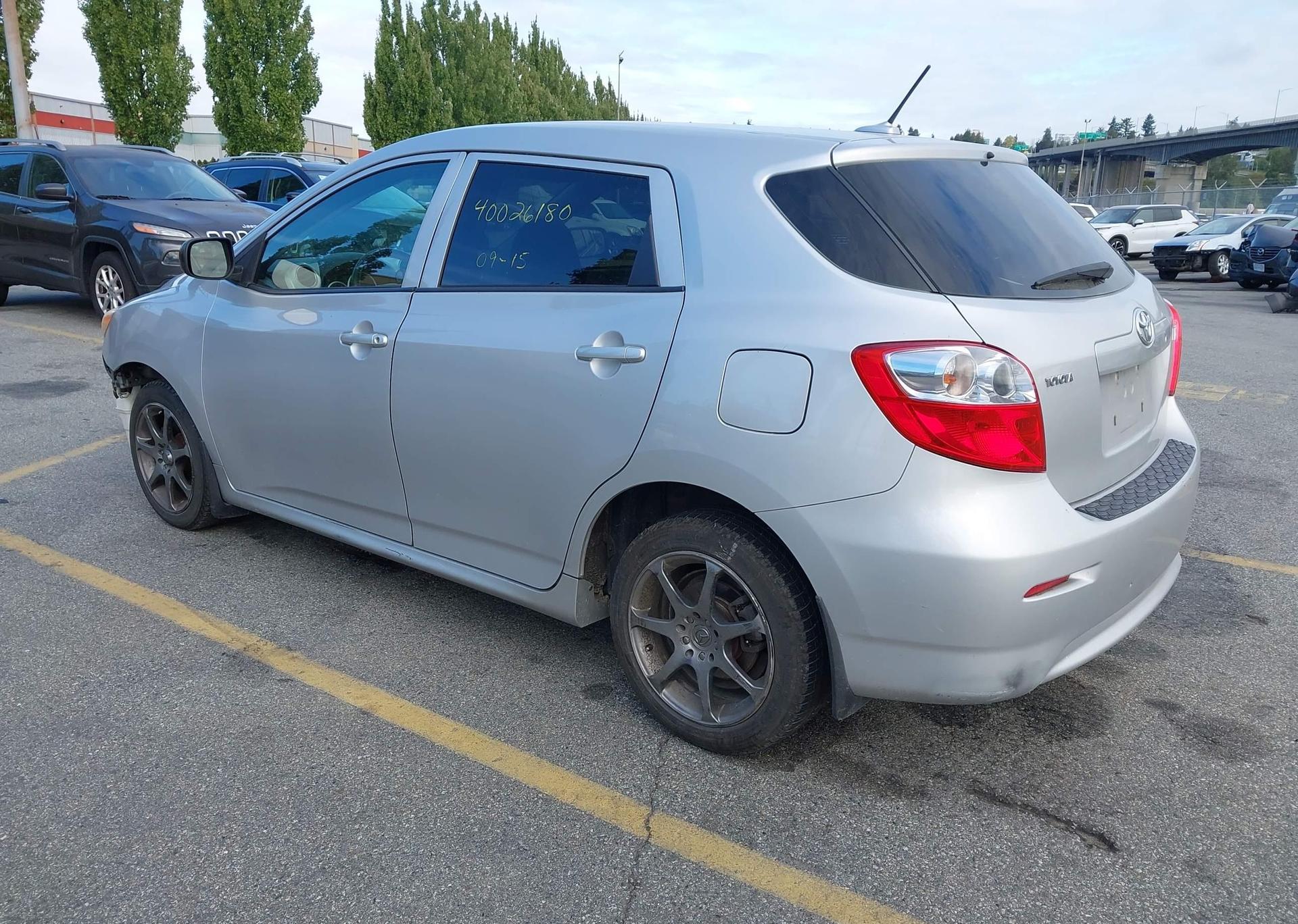 2009 TOYOTA COROLLA MATRIX