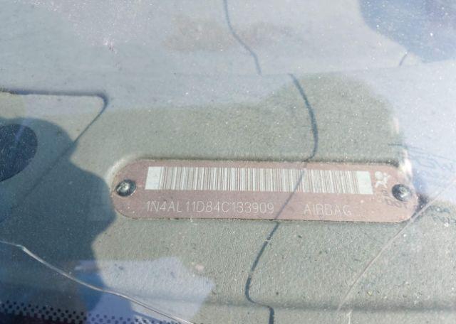 2004 NISSAN ALTIMA S