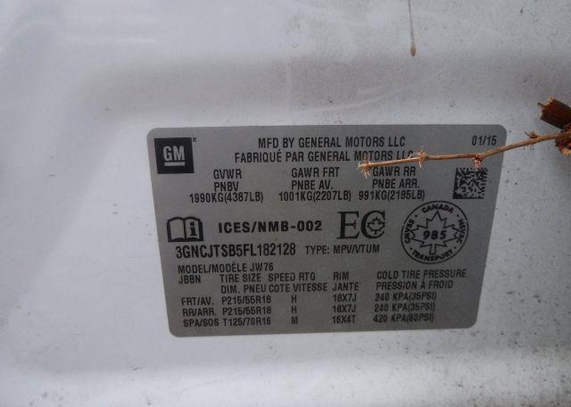 2015 CHEVROLET TRAX