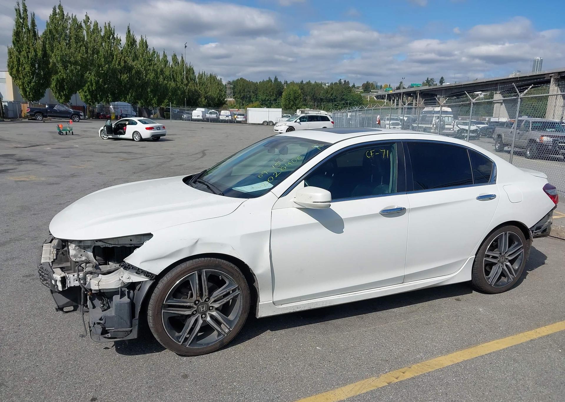 2017 HONDA ACCORD EX
