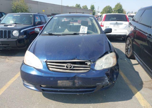 2003 TOYOTA COROLLA CE